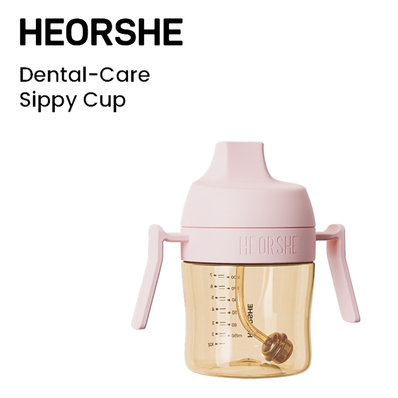 Dental-Care Sippy Cup 7 OZ(6M+) Pink