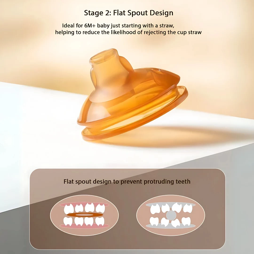 Dental-Care Sippy Cup 10 OZ(9M+) Pink