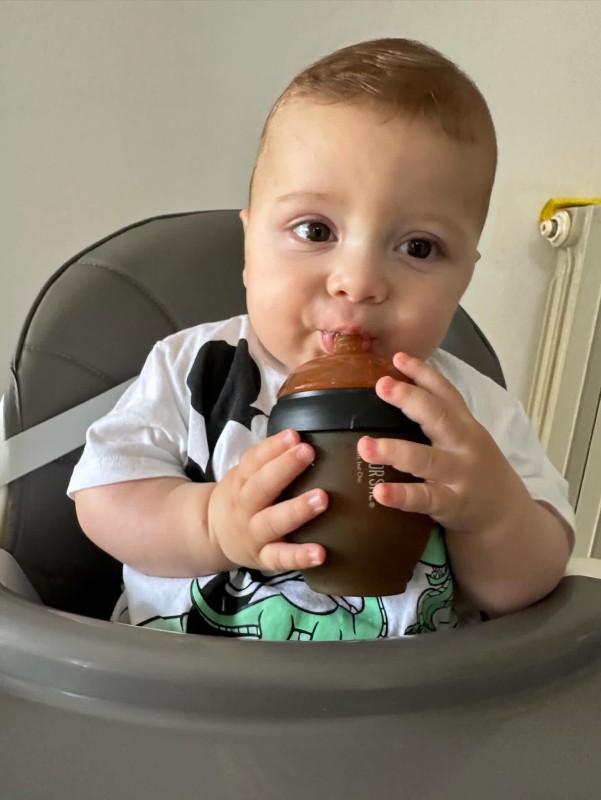 PPSU Ultra Wide Neck Baby Bottle 5 OZ Black