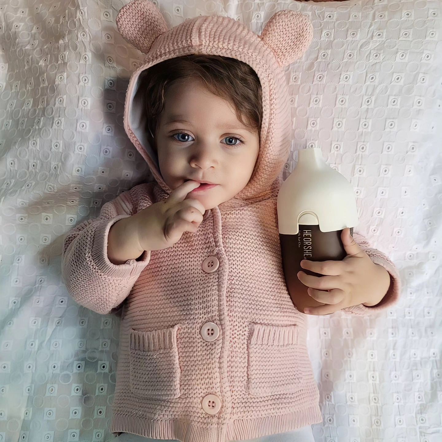 PPSU Ultra Wide Neck Baby Bottle 8 OZ White